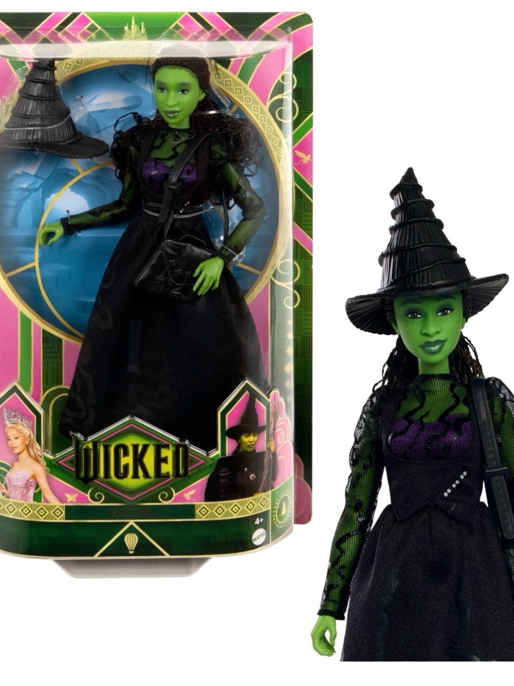 Elphaba Green Witch Doll by Mattel